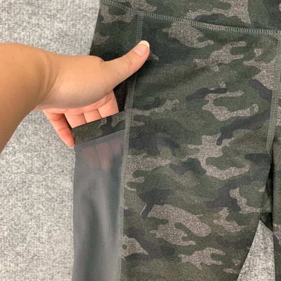 Fabletics Powerhold Crop Legging Womens S Small Camo High Waist Stash Pockets - Picture 4 of 11